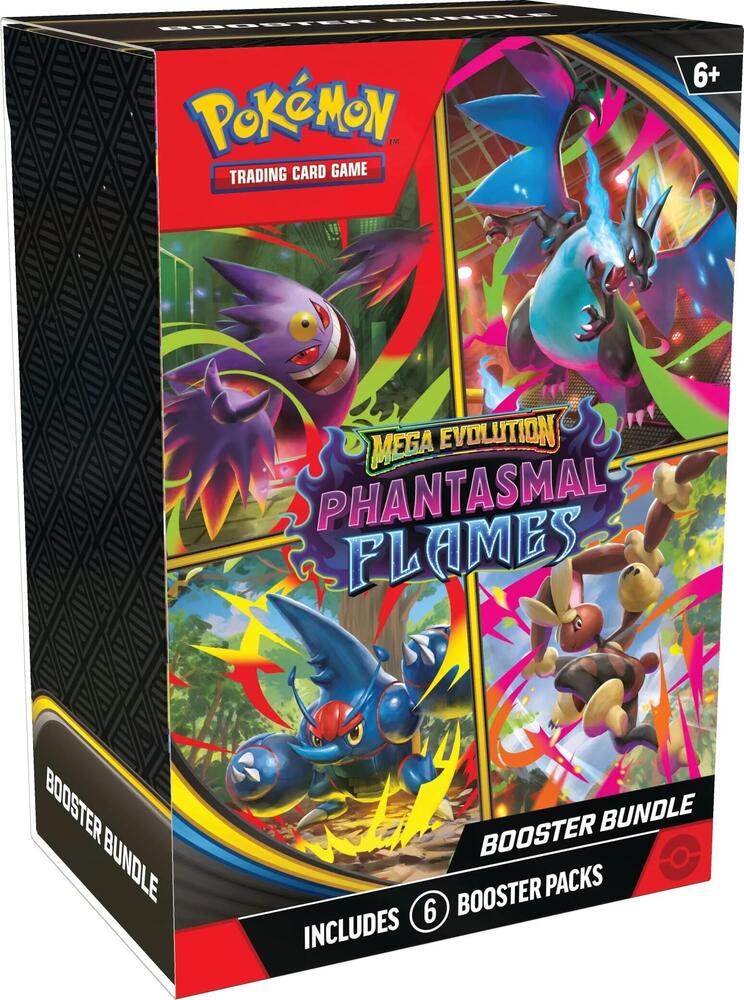 PKMN Sealed - ME02: Phantasmal Flames - Booster Bundle