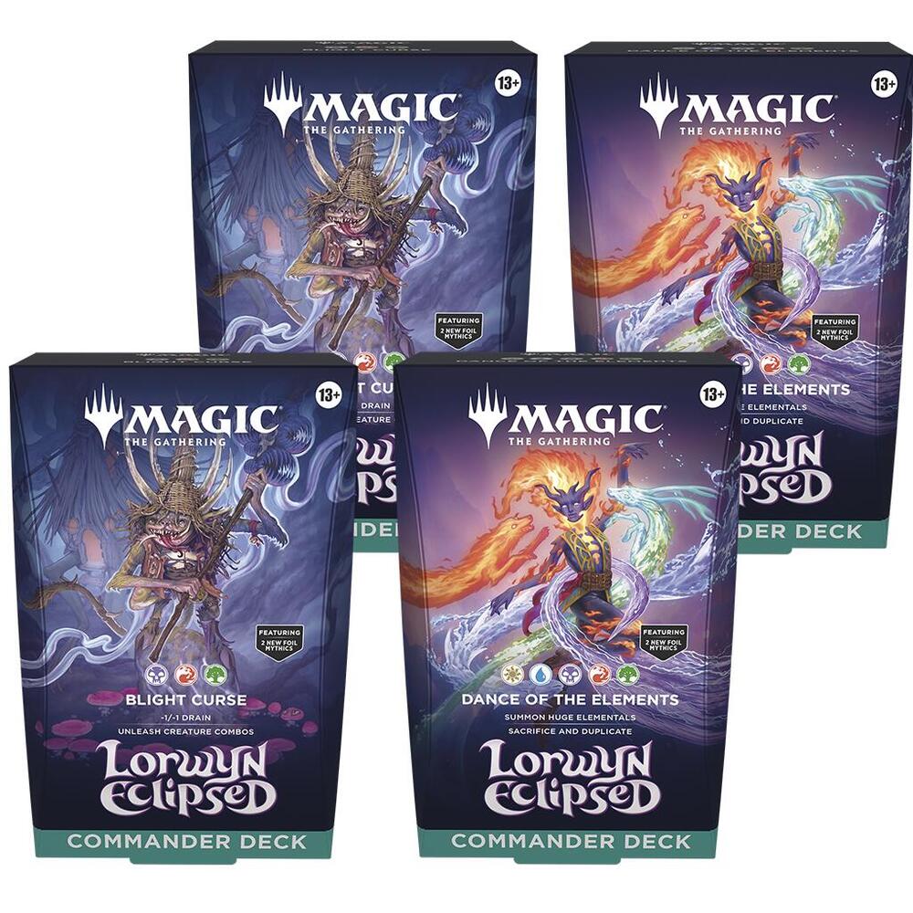 MTG Sealed - Lorwyn Eclipsed Commander Deck Display