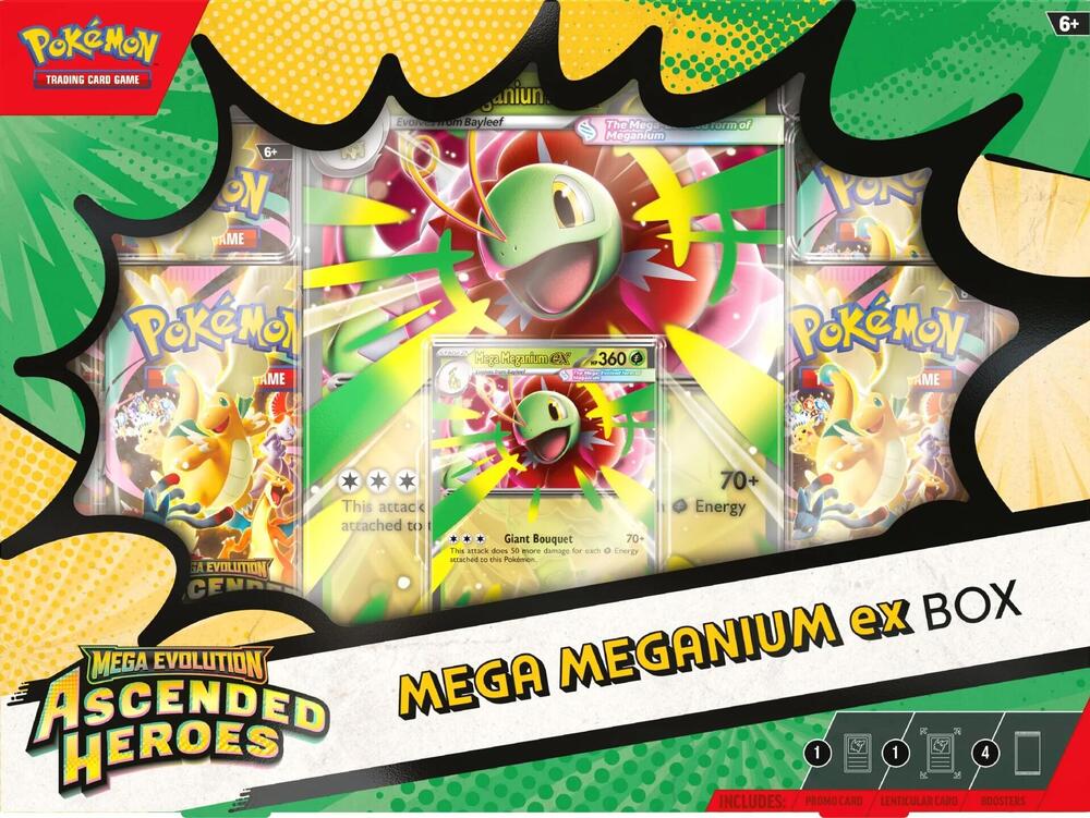 PKMN Sealed - Ascended Heroes Mega Meganium ex Box