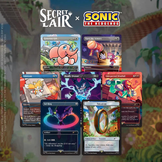 MTG Sealed - Secret Lair x Sonic the Hedgehog Superdrop: Chasing Adventure (Non-Foil)