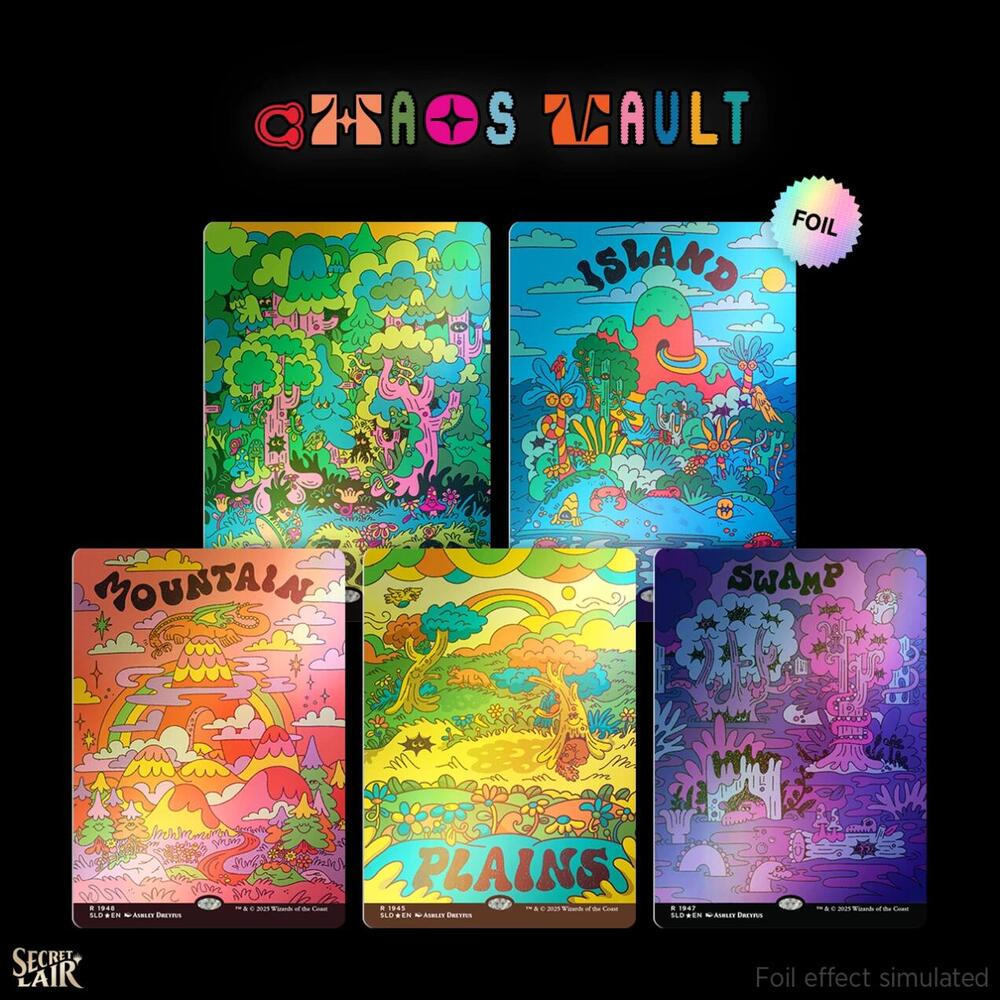 MTG Sealed - Secret Lair Drop: Flower Power - Rainbow Foil Edition