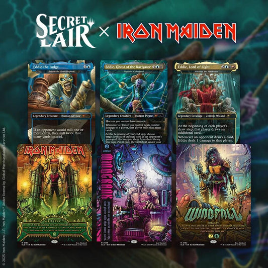 MTG Sealed - Secret Lair x Iron Maiden: Eddie Unchained - Non-Foil Edition
