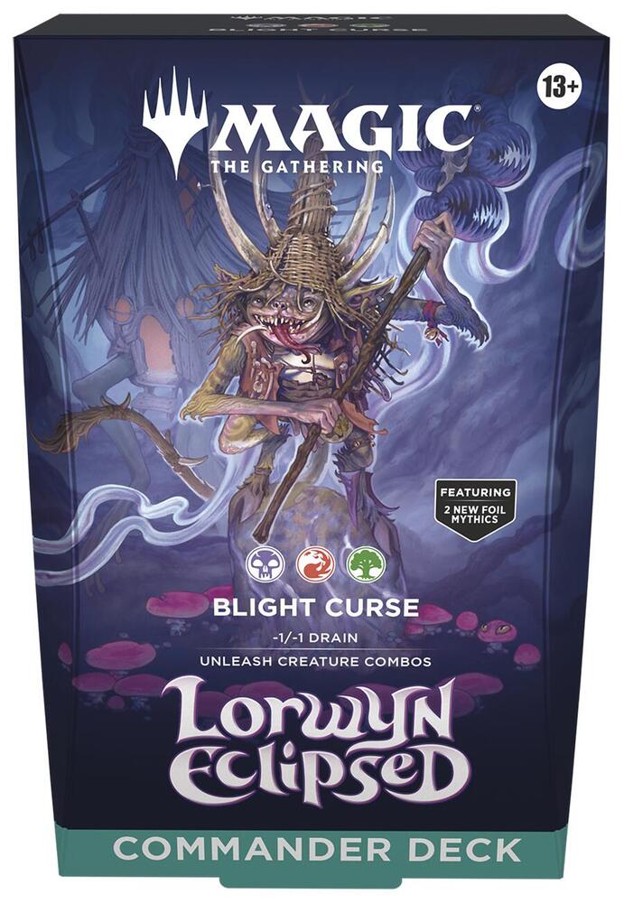 MTG Sealed - Lorwyn Eclipsed Commander Deck - Blight Curse