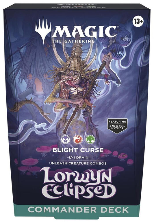 MTG Sealed - Lorwyn Eclipsed Commander Deck - Blight Curse