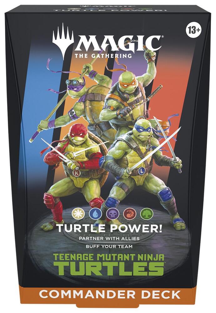 MTG Sealed - Teenage Mutant Ninja Turtles Commander Deck - Turtle Power!