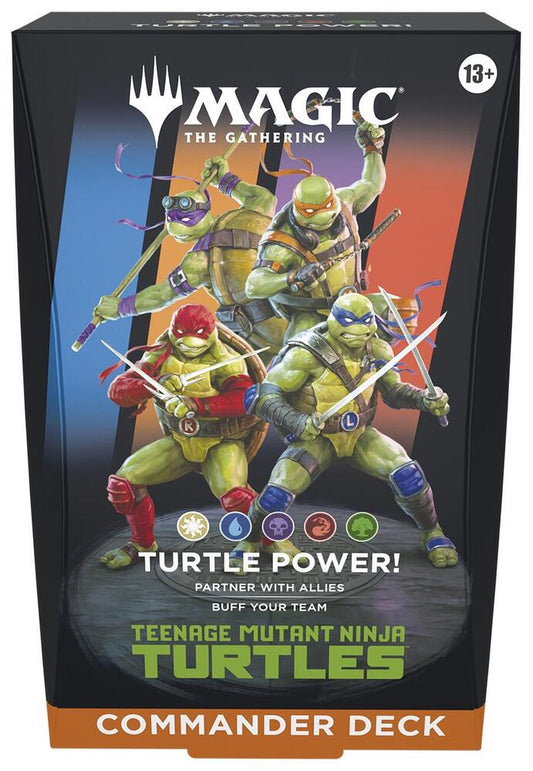 MTG Sealed - Teenage Mutant Ninja Turtles Commander Deck - Turtle Power!