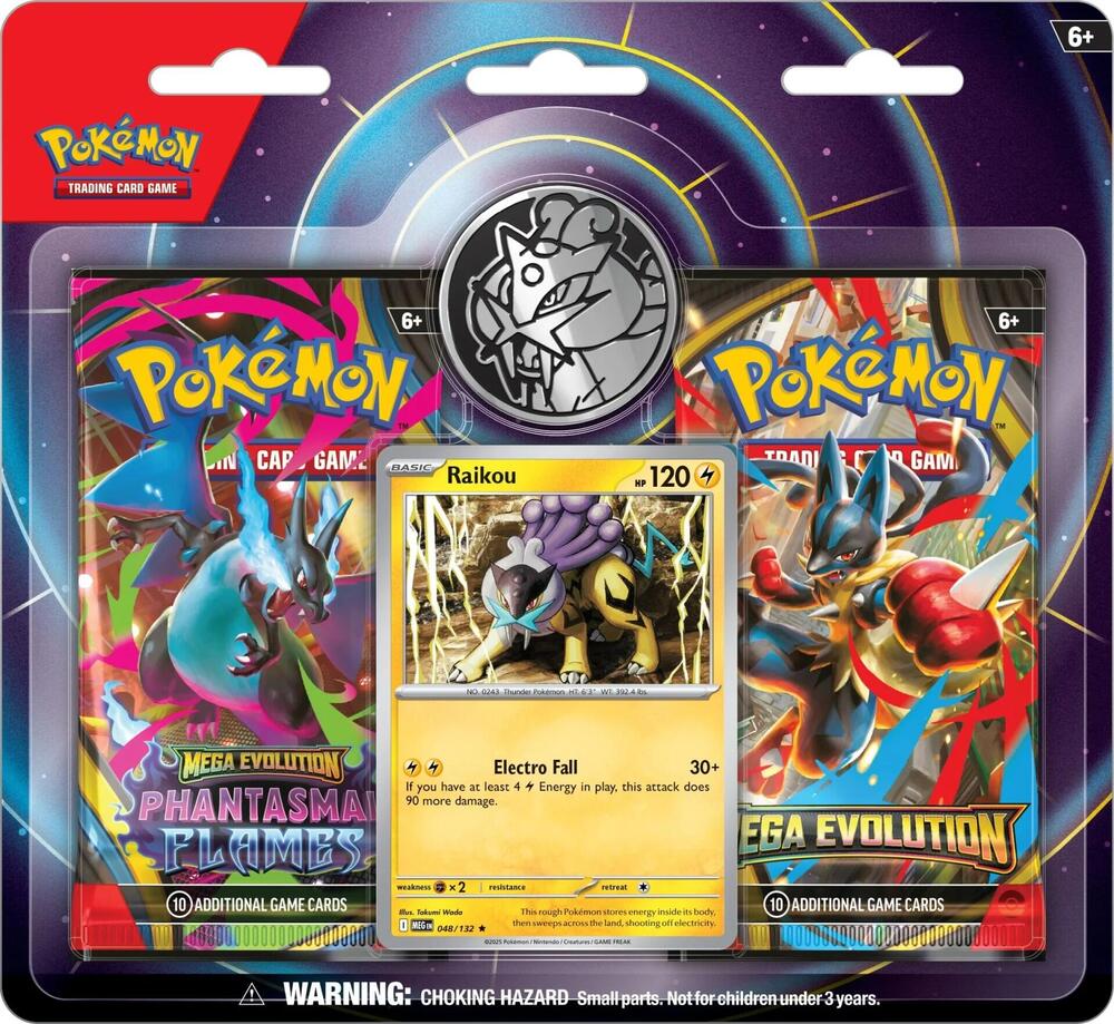 PKMN Sealed - 2-Pack Blister [Raikou]