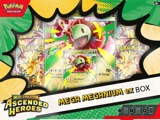 PKMN Sealed - Ascended Heroes Mega Meganium ex Box