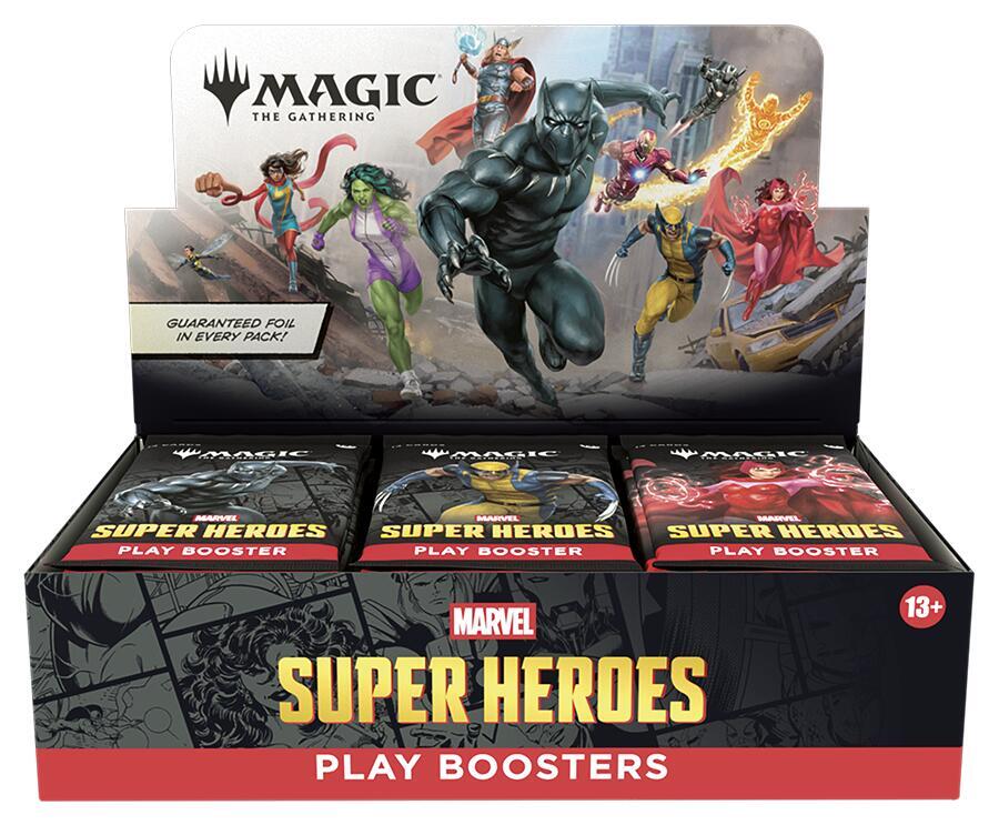 MTG Sealed - Marvel Super Heroes - Play Booster Display